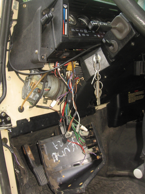Stc439 Land Rover Defender Phare Clignotant et Interrupteur Klaxon Tige
